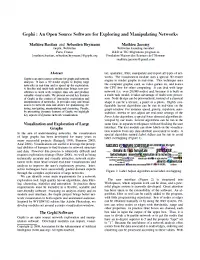 First page of the ICWSM 2009 Gephi paper